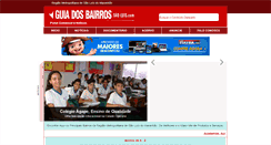 Desktop Screenshot of guiadosbairrossaoluis.com